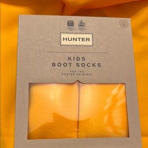 Hunter Kids Boot Socks - Yellow